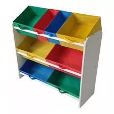 Estante Organizadora De Brinquedos Colorida