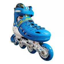 Patines Ajustables Infantiles Con Freno Y Mochila Para Calle