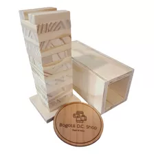 Juego De Mesa Torre Con Caja En Madera