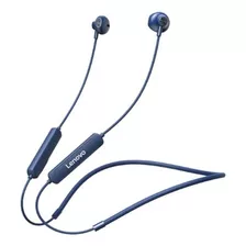 Fone De Ouvido Neckband Sem Fio Lenovo Sh1 Sh1 Azul