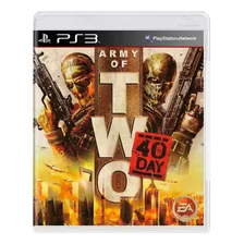 Army Of Two: The 40th Day - Usado - Ps3