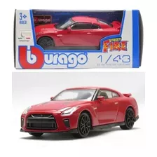 Carro Street Fire Bburago Nissan Gt-r 2017 1/43 