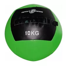 Balon De Peso Cuero Sintetico 10kg Sportfitness Crossfit 