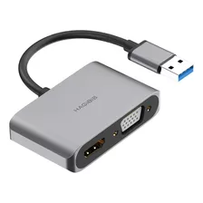 Adaptador Usb 3.0 A Hdmi + Vga + Usb Tarjeta Video Ext 1080p