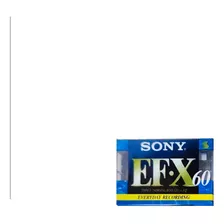 Lote 05 Fitas Cassete Sony Sendo 3x Ef-x / 1x Ef-xa 1x Ef-xb