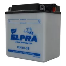 Batería Elpra Moto 12n10 - 3b