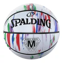 Balón Basketball Spalding Marble Series #7 Rainbow // Bamo