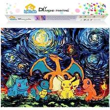 Pintura De Diamante 5d Diy De Pokemón, Pintura De Diam...