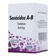 Senósidos A- B 8.6 Mg C/20 Tabletas Ultra 