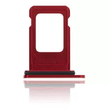 Charola Bandeja Porta Sim Chip Para iPhone 11 (6.1) Rojo