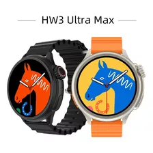 Smartwatch Hw3 Ultra Max Relogio Digital Redondo 