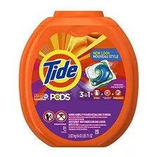 Tide Pods Primavera Meadow He Turbo Detergente Pacs 81-carga