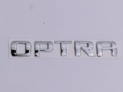 Emblema Genrico Letra Optra Chevrolet 2006-2010 Foto 2