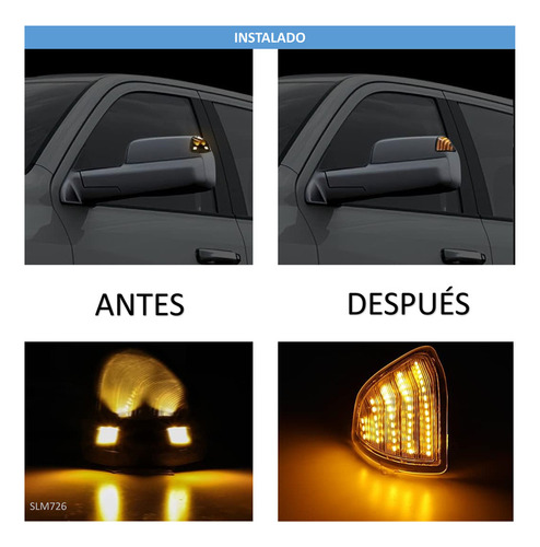 Luz Seal Espejo Retrovisor Exterior Dodge Ram 3500 2013 Foto 5