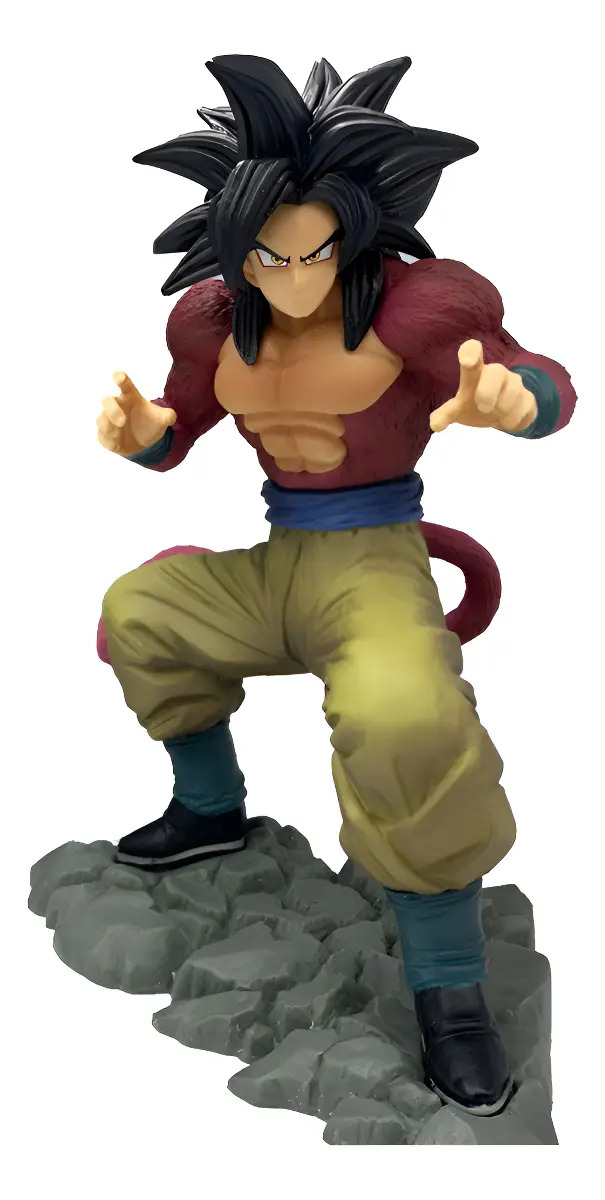 Figura Goku Ssj4 Dragon Ball Z Super Sayajin 4  Con Caja