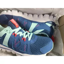 Mujer Tenis Rbk Hexaffect Run 2 Blue (24.5 Mex)