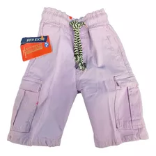 Bermuda De Niño Jogger Con Jareta 2 A 16