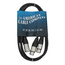 American Cable Parcheo Xlr Macho A Plug 1/4 Xmis-pm-03