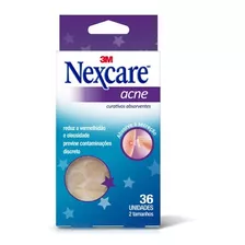 Curativo Nexcare Para Acne Com 36 Unidades