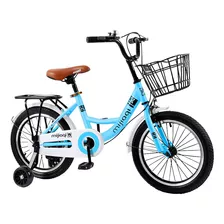 Rosa Jm Bicicleta Para Niña Con Canasta Rueditas Fixie Bici