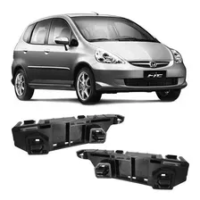 Par Suporte Guia Parachoque Dianteiro Honda Fit 2003 2004 2005 2006 2007 2008