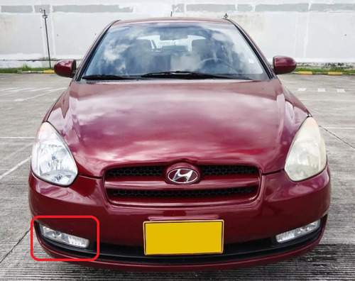 Antiniebla Hyundai Accent Vision 2006 - 2012 Derecha Foto 6