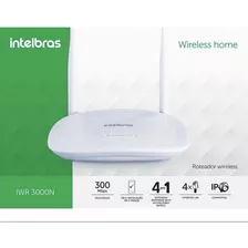 Roteador Intelbras Wi-fi Iwr 3000n (n 300 Mbps)