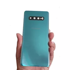 Tapa Trasera Samsung S10 Plus Con Lente Cristal Camara 