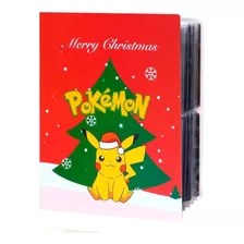 Álbum Para Cartas Pokémon 240 Unidades Navidad