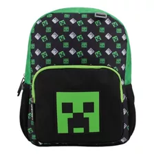 Mochila Juvenil Minecraft Rubber Mi80771