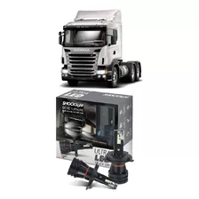 Kit Ultra Led Truck Caminhão Scania 24v 6000 Lumens 6000k