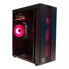 Gabinete Gamer Satellite K878 4 Coolers Rgb 500w Bronze 80 Plus