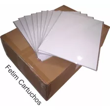 100 Folhas Papel Glossy Fotográfico 180g A4