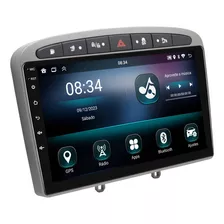 Central Multimidia Peugeot 308/408 Android 13 2gb Carplay 9p