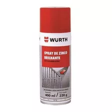 Zinc En Spray Brillante (galvanización En Frío) 400ml Wurth 