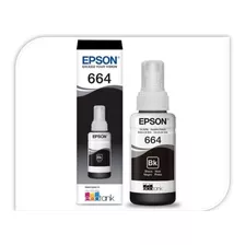 Tinta Epson T664 Genuine Original 70ml Preto