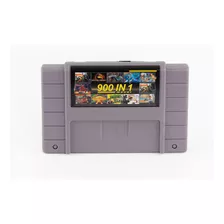 Cartucho Multijuegos Snes Super 900 En 1 Everdrive Retrox