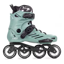 Patins Hd Inline Fast 80mm Abec-9 Verde