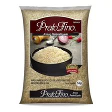 Arroz Parboilizado Tipo 1 Prato Fino Pacote 5kg