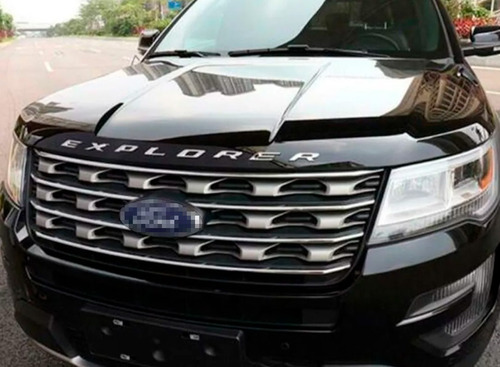 Letras Grises Emblema Para Capot Compatible Ford Explorer Foto 3