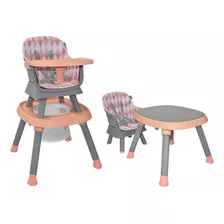 Silla Comedor Bebé 7 En 1 Priori Seven Color Rosa