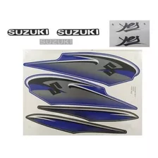 Adesivo Faixa Decalque Suzuki Yes 125 An Azul 2011