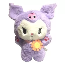 Lindo Peluche De Kuromi 25 Cm Diseño Exclusivo Hello Kitty