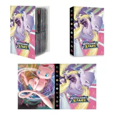 Porta 240 Cards Álbum Coleção Pokémon Mew & Mewtwo