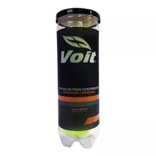 Pelotas De Tenis Con Presión Marca Voit 3 Pz