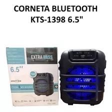 Corneta Bluetooth Kts- 1398 6.5 Con Luz Rgb