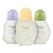  Presente Colonia Mamãe Bebê Kit C/3 Trio 100ml Cada Natura