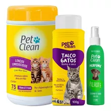 Toalhinha Umedecida Pet Talco E Perfume Caes E Gato