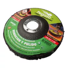 Chaupint Disco Pulir Amoladora 115mm Pegaso C115eg Remocion Color Verde - Negro