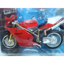 Miniatura Moto Ducati 998r Testastretta 1/18 Maisto #1j213